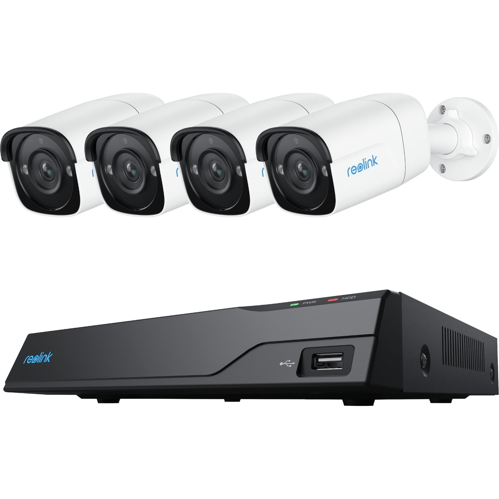 Reolink NVS8-5MB4 5MP IP kamera szett, 4 csőkamerával beépített 2TB HDD-vel (PS2KB02-8)
