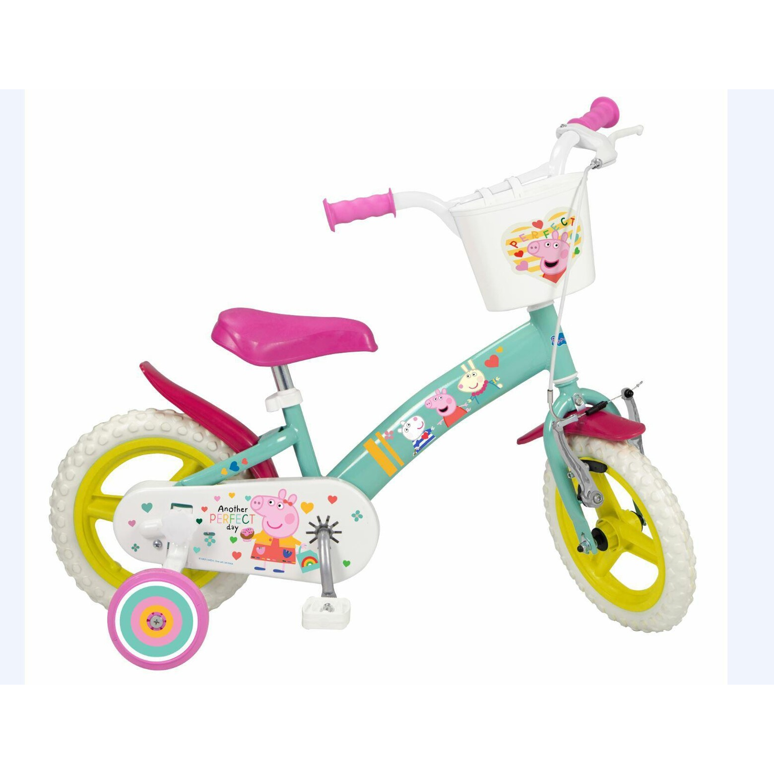 Toimsa Peppa malac kerékpár - Zöld (12-es méret) (TOI1198)