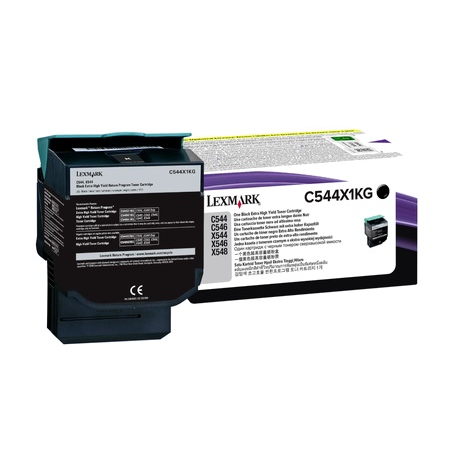 Lexmark C544X1KG tonerpatron Original Sort
