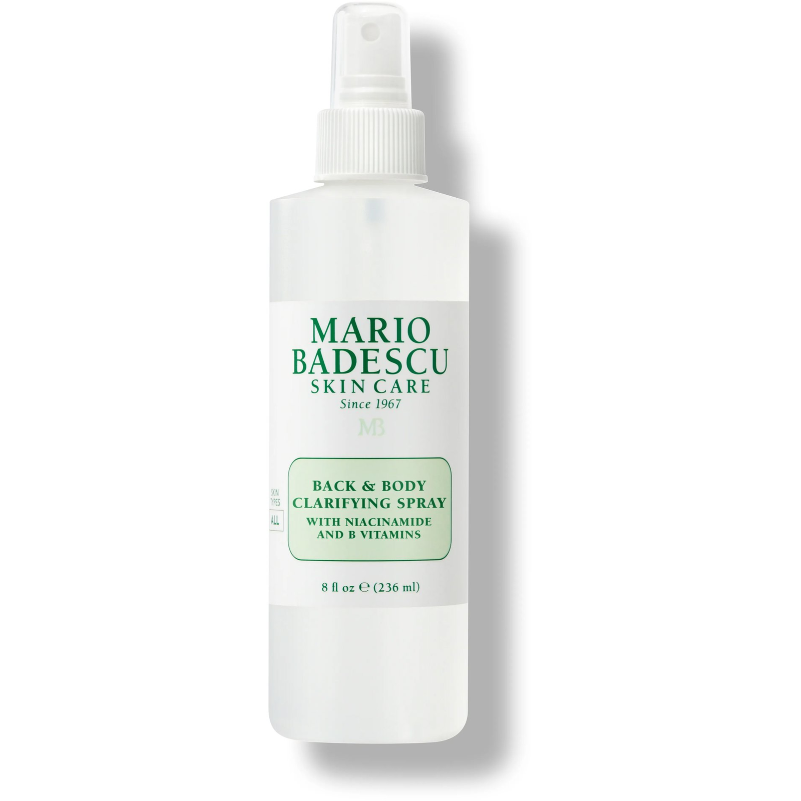 MARIO BADESCU Back & Body Clarifying Spray w/ Niacinamide & B-vitamins 236 ml (785364134775)