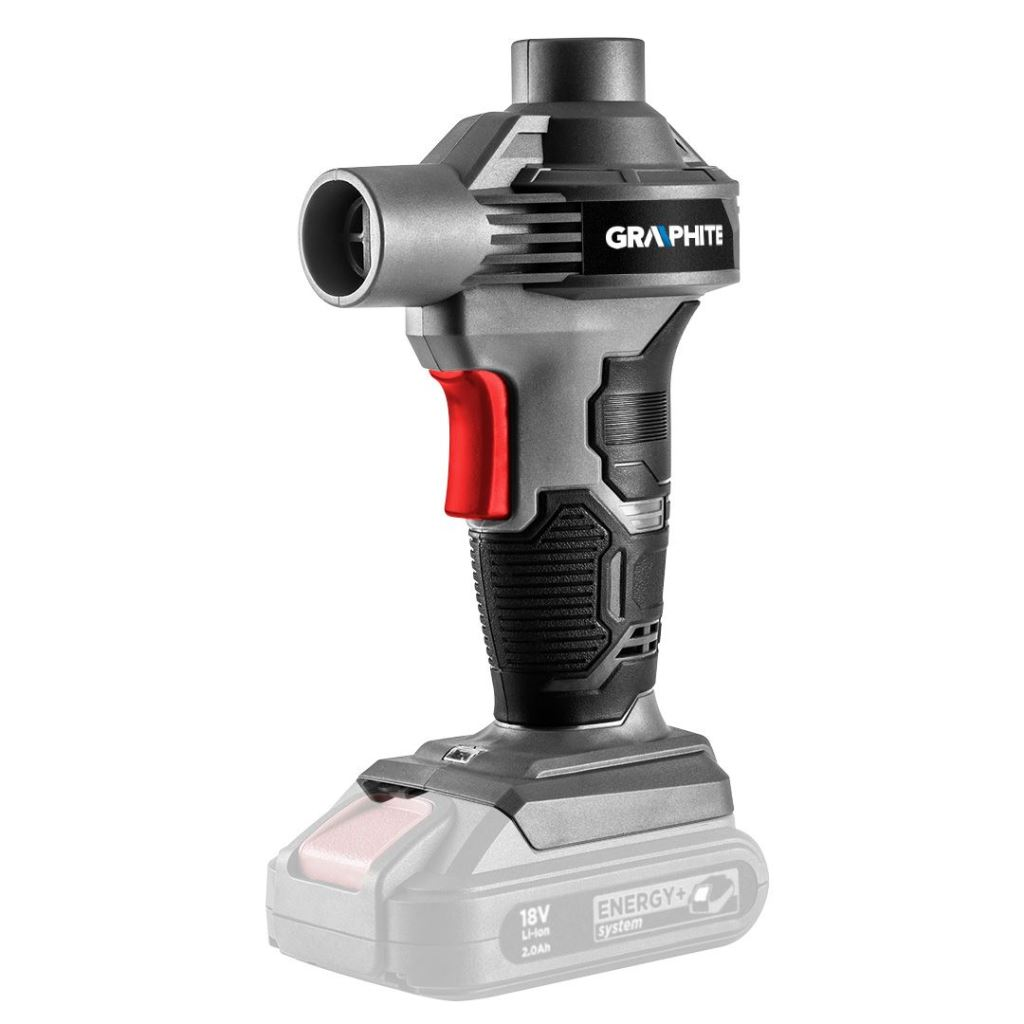 Graphite 58G089 akkus pumpa, szívó Energy+ 18V, akku nélkül (58G089)