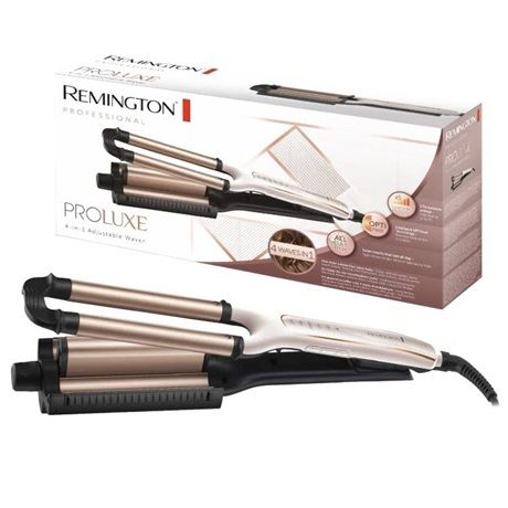 Уред за коса Remington CI91AW PROluxe Beach Wave, максимум 210 градуса, 5 температурни настройки, 30 секунди загряване