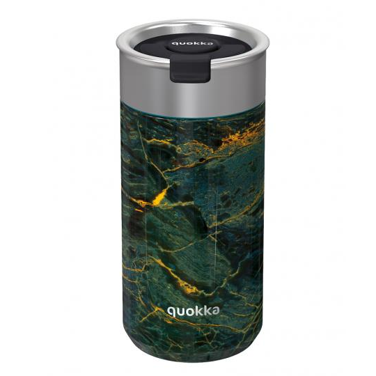 Quokka termobögre Boost szűrővel, 400 ml, greenstone (Q40073)
