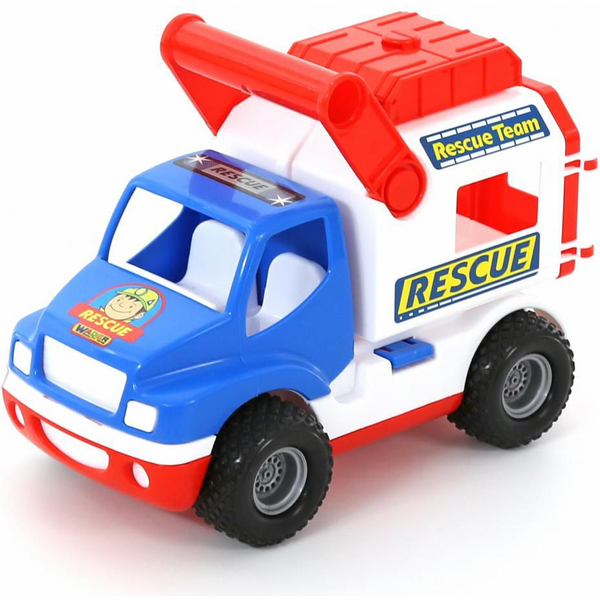 Polesie Construck Mentőautó - Kék/Fehér