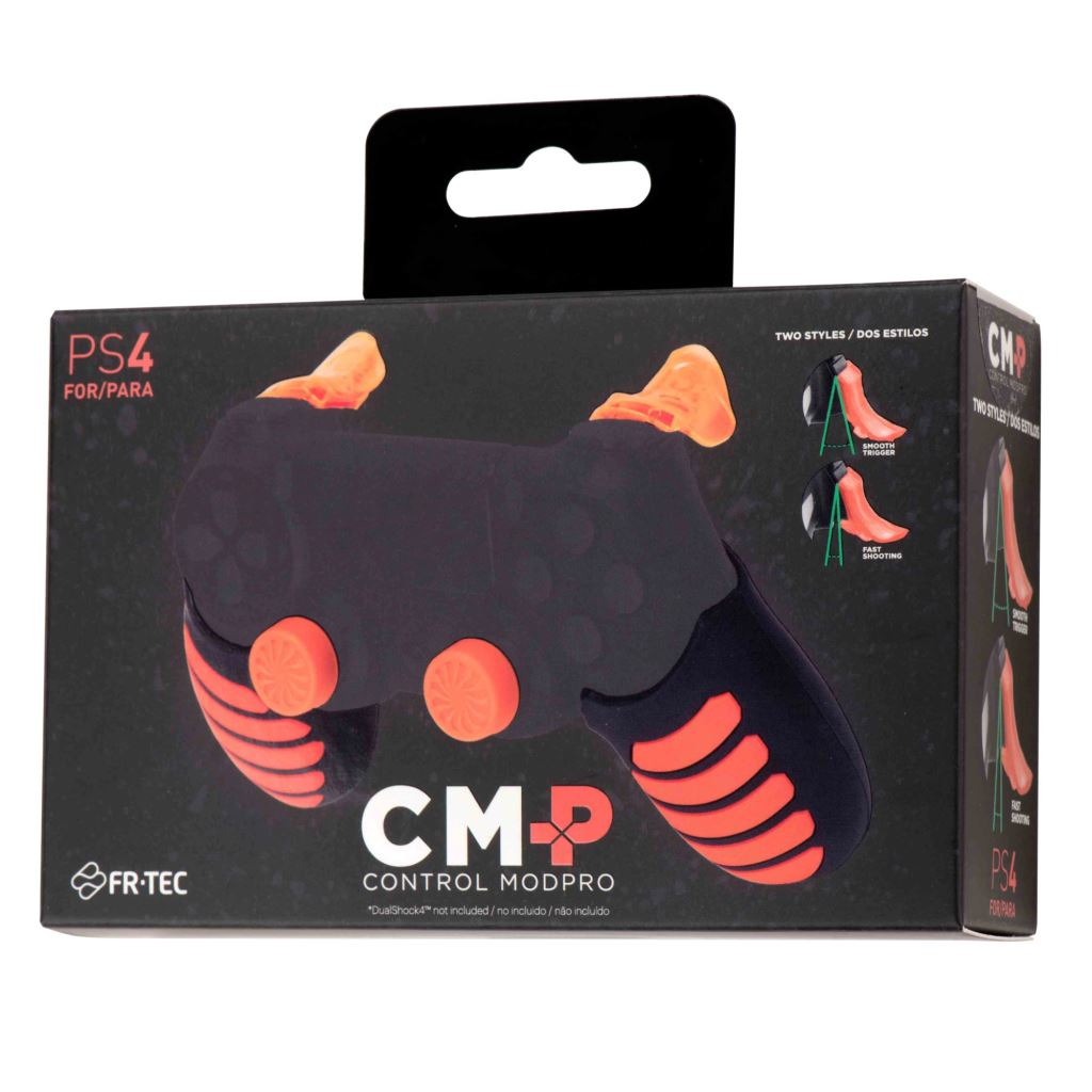 FR-TEC Control Mod Pro PS4 kontroller kiegészítő szett fekete-narancs (FT0024) (FT0024)