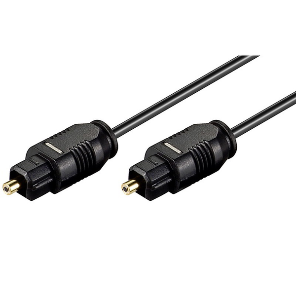 Goobay 50216 optikai patch kábel Toslink 1m - Fekete