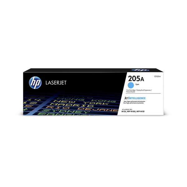 HP No.205A Cyaan 900 pagina`s (Origineel)