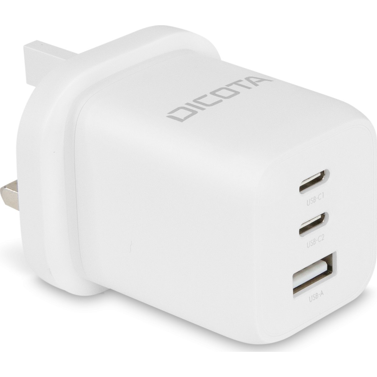 3-PORT GAN WALL CHARGER (65W) UK (D32055)
