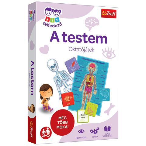 Trefl Kis felfedező: A testem oktatójáték (01990) (T01990)
