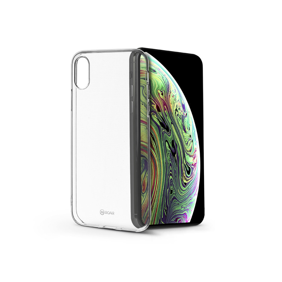 Apple iPhone X/XS szilikon hátlap - Roar All Day Full 360 - transparent (KC0138)