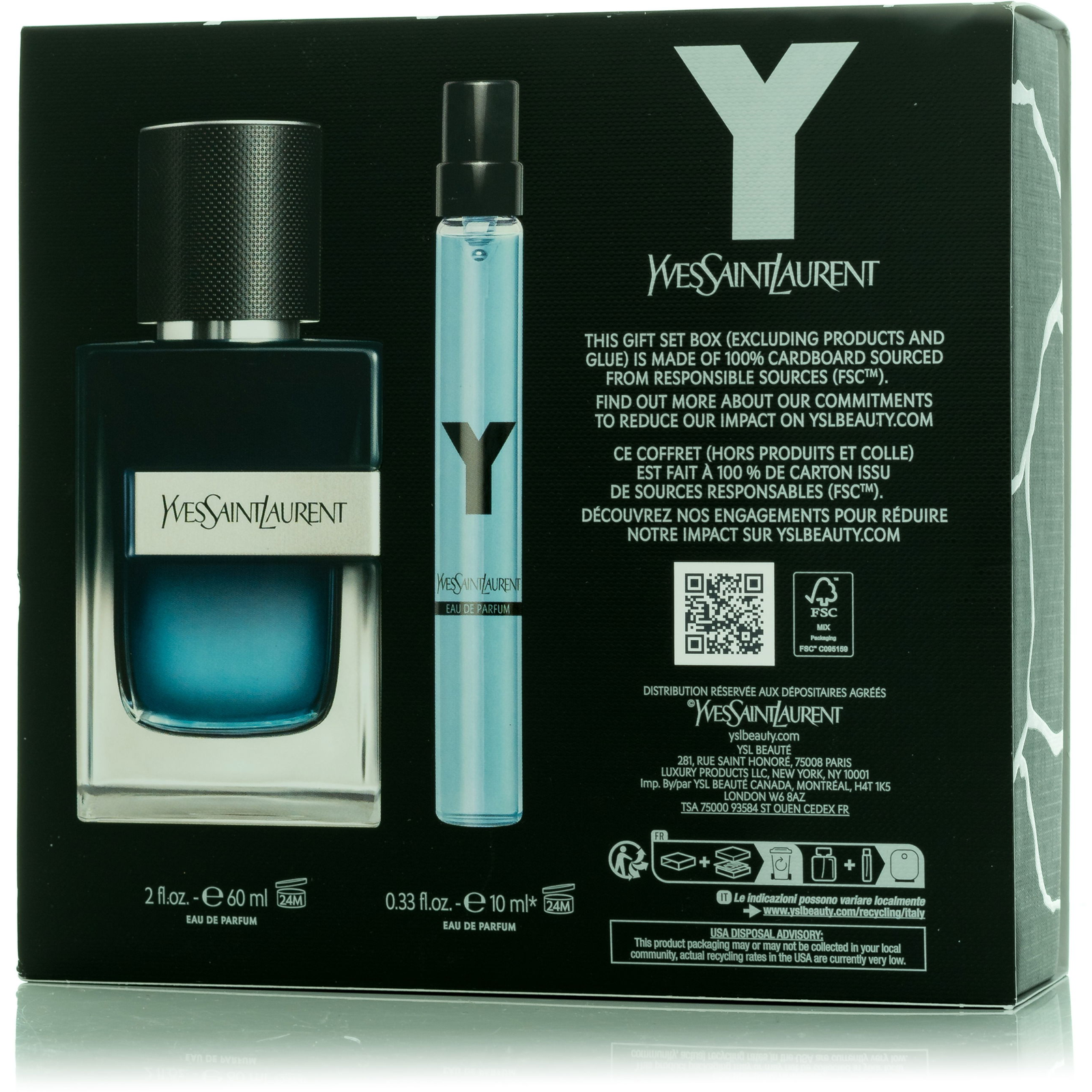 YVES SAINT LAURENT Y EdP Set 70 ml (3614274093001)