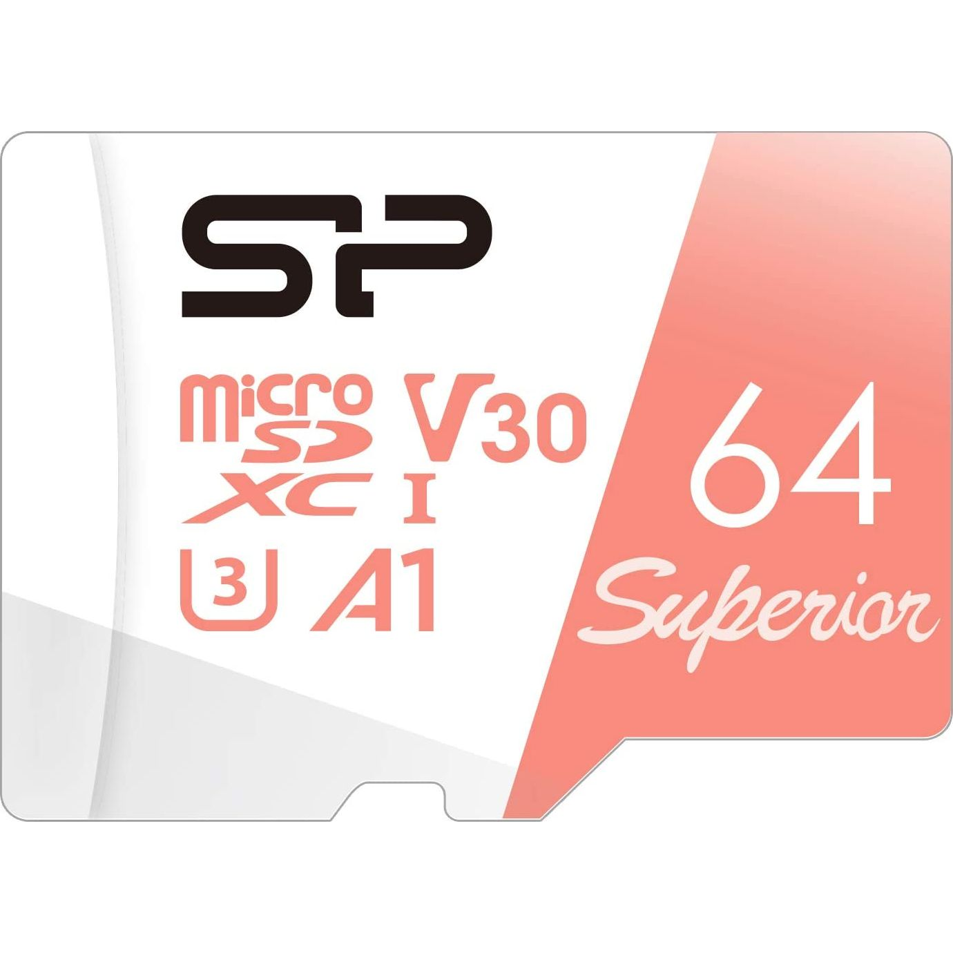 Silicon Power Superior 64 GB MicroSDXC UHS-I Class 10 (SP064GBSTXDV3V20SP)