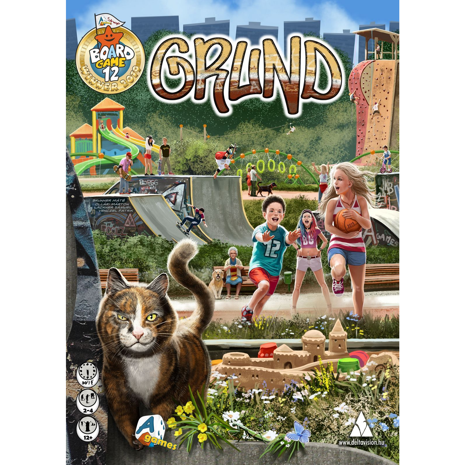 A Games Grund Társasjáték 2-4 Játékos (DEL34551)