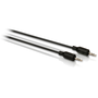 Philips SWA2529W/10 аудио кабел 1,5 м 3.5mm Черен