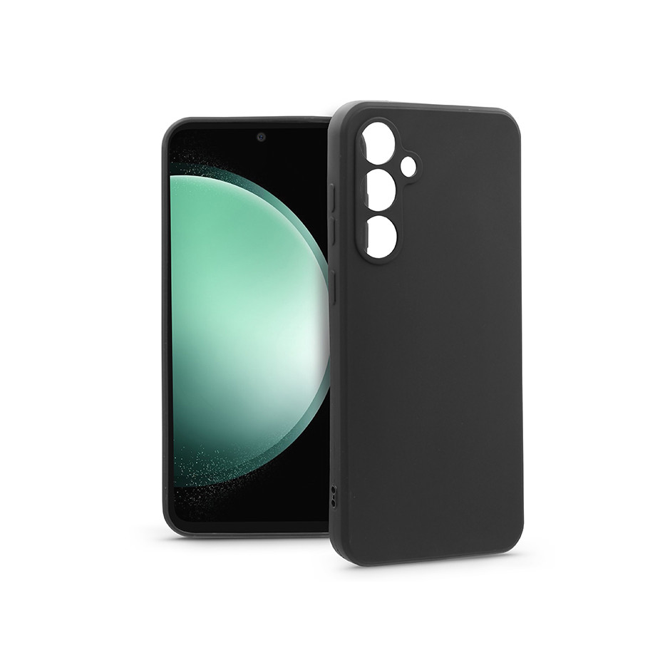 Samsung SM-S711 Galaxy S23 FE szilikon hátlap - Soft - fekete (HF228674)