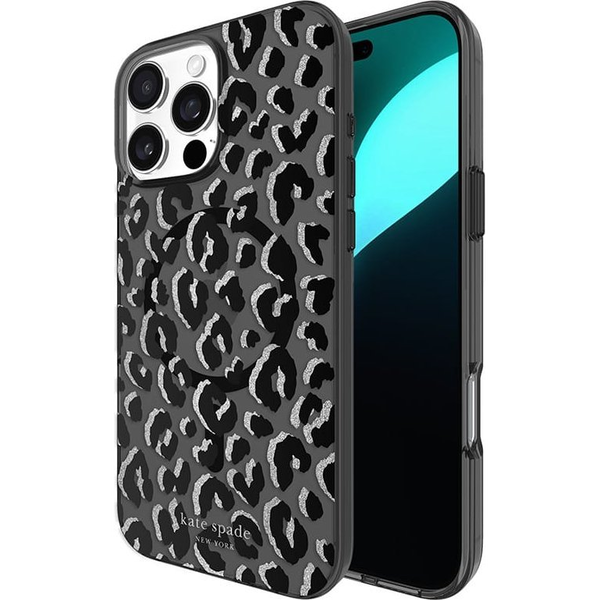 Kate Spade New York Kate Spade New York Protective MagSafe - Etui iPhone 16 Pro Max (City Leopard)