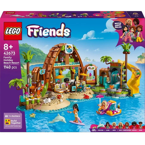 LEGO FRIENDS FAMILY SEASIDE RESORT 42673