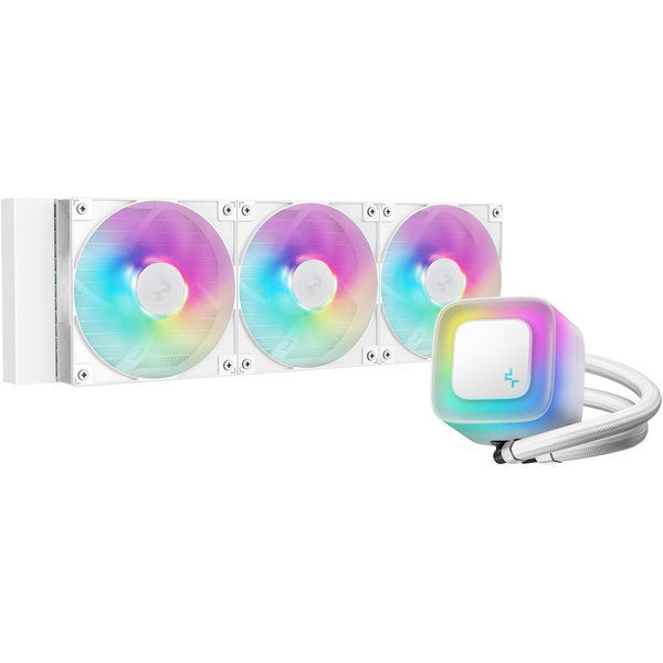 DeepCool LE360 WH V2 Procesor Vodné chladenie typu všetko v jednom 12 cm Biela 1 kusov