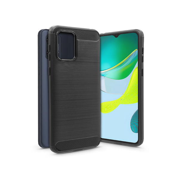 Motorola Moto E13 szilikon hátlap - Carbon - fekete