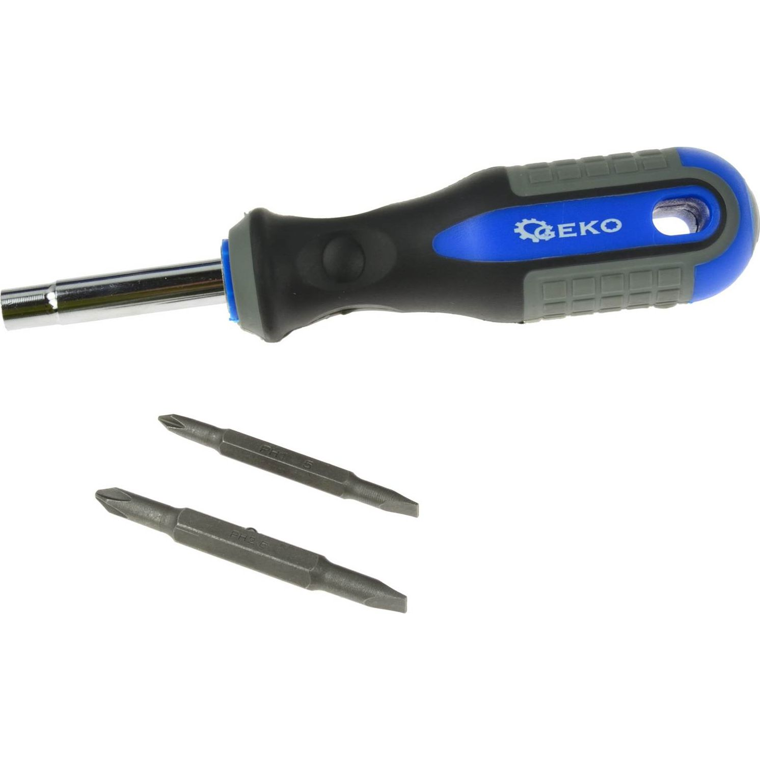 GEKO Csavarhúzó cserélhető tippekkel (5901477143861)