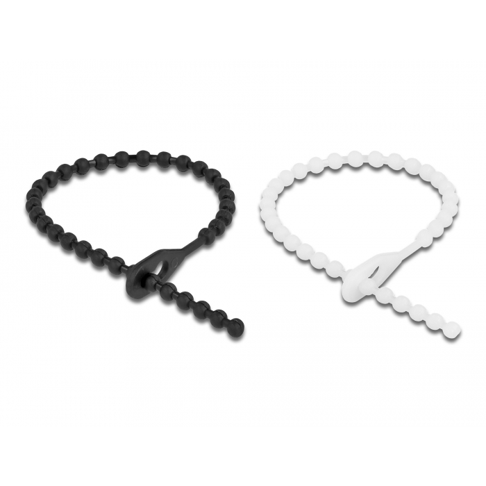 Delock újrahasználható kötöző Hx 180 x Sz 3,6 mm 100 db (19507) (del19507)