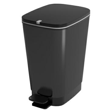 KETER WASTE BIN WITH PEDAL 35L BLACK IT