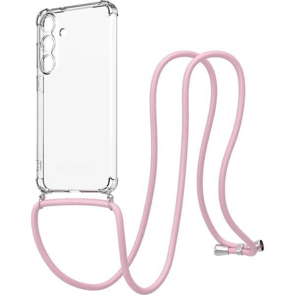 AlzaGuard Luxe Lanyard Samsung Galaxy S25+ 5G rózsaszín tok
