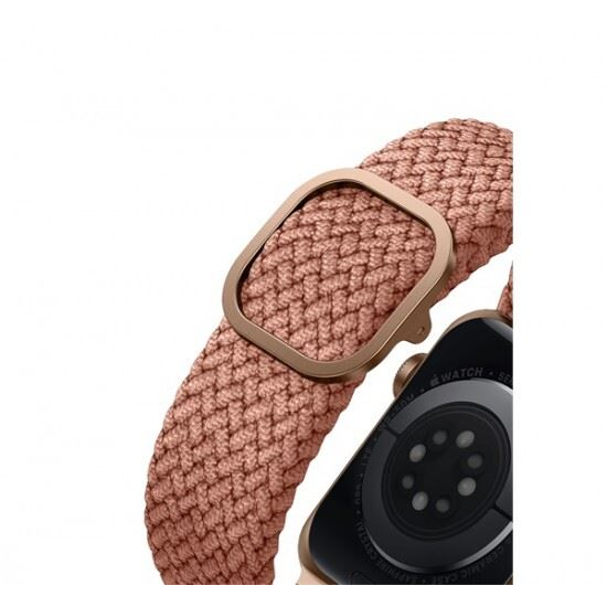 Uniq Aspen fonott szíj Apple Watch 38/40/41mm rózsaszín (UNIQ-40MM-ASPPNK) (UNIQ-40MM-ASPPNK)