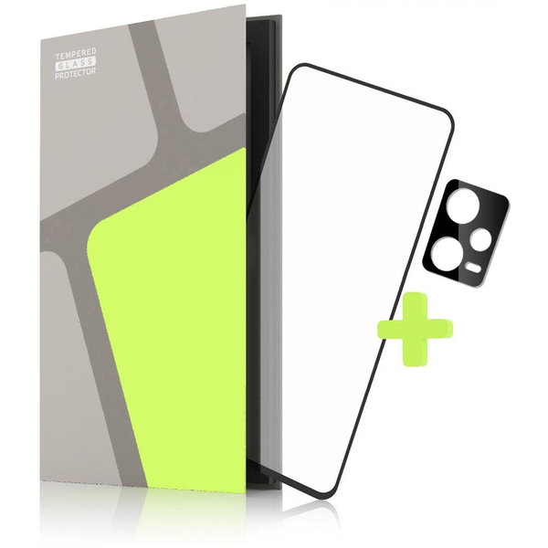 Tempered Glass Protector Xiaomi Redmi Note 12 Pro 5G üvegfólia - keret + kamera védő fólia