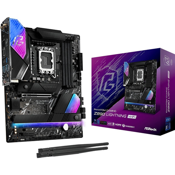 AsRock Z890 LIGHTNING WIFI DDR5 Intel s1851 ATX Alaplap