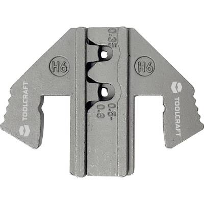 TOOLCRAFT PLE-0H6 Krimpelő betétek Érvéghüvelyek Keresztmetszet: 0.35 ... 0.8 mm2 Alkalmas márka: TOOLCRAFT PZ-500 (1601086)