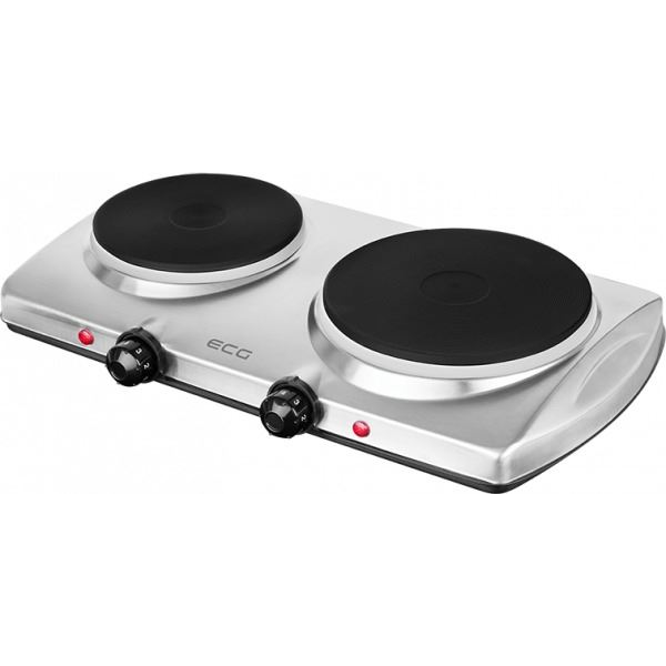 ECG EV 2512 Stainless elektromos főzőlap ezüstszínű
