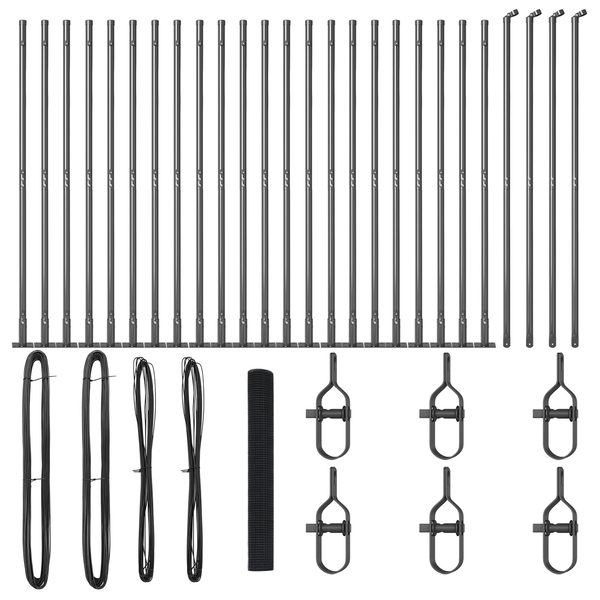 Hegesztett Drótkerítés 13 Flangált Tartóval Szürke 1.2x50 m Acél