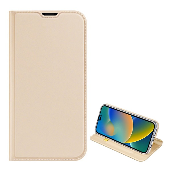 Dux Ducis Skin Pro Apple iPhone 14 Pro Flip Tok - Arany (GP-128137)