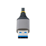 StarTech.com 5G4AB-USB-A-HUB интерфейсен хъб USB 3.2 Gen 1 (3.1 Gen 1) Type-A 5000 Мбит/с Сив