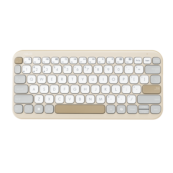 ASUS KW100 KEYBOARD/BG/UI/80 tastatur Universel Bluetooth Beige