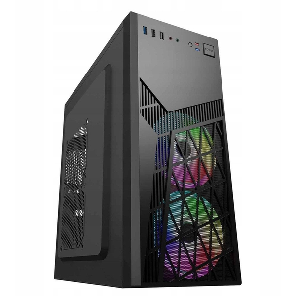 EUROCASE ML N6-560B fekete - ventilátor nélkül