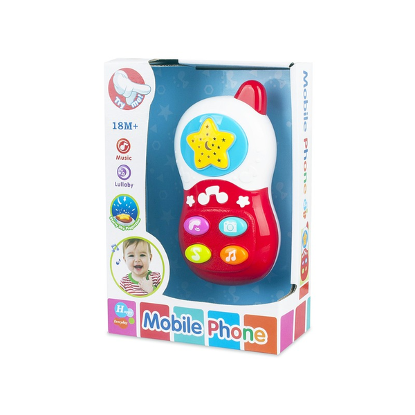 Zenélõ mobiltelefon bébijáték