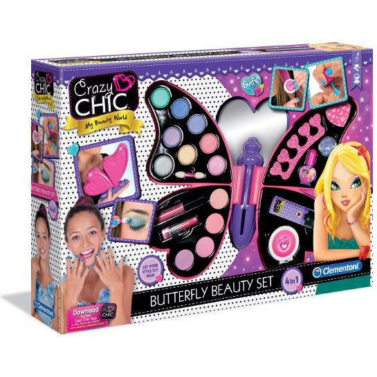 Clementoni Crazy Chic Butterfly Beauty Set