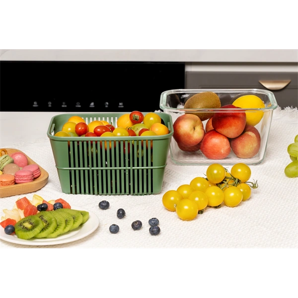 TOO-KT-615 1800 ml-es ÜVEG tároló szilikon fedéllel és PP csepegtetővel (TOO-KT-615)