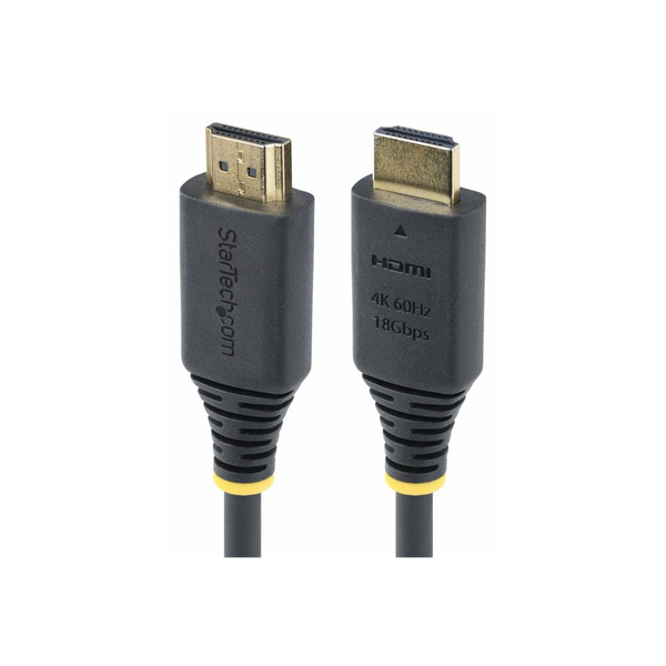 StarTech.com HDMI2-CABLE-4K60-2M HDMI-kabel HDMI Type A (Standard) Sort