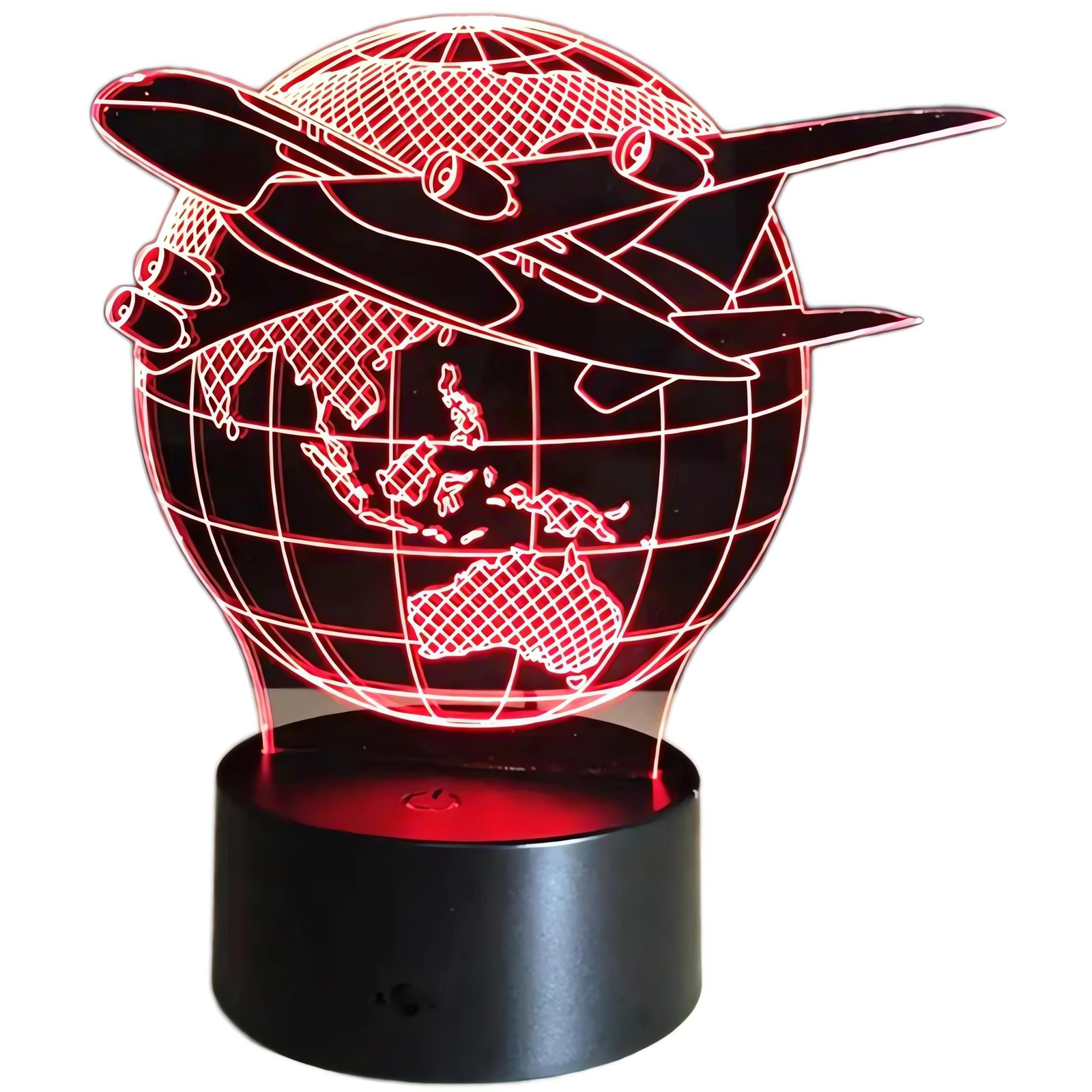 APT ZD98D Night LED RGB lamp 3D aircraft (ZD98D)