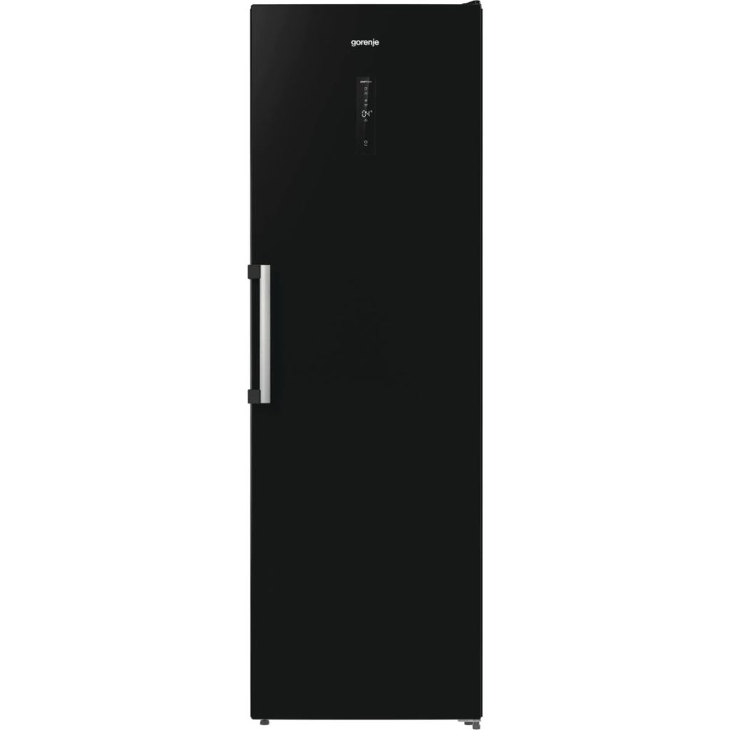 Jednodverová chladnička GORENJE R619EABK6 Lakovaná oceľ čierna 185cm (R619EABK6)