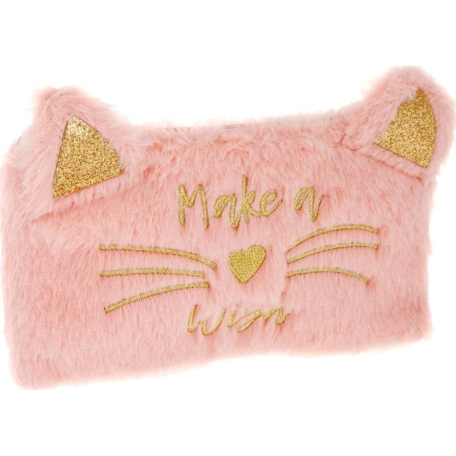 Starpak Cicás Szőrmés Tolltartó és Neszeszer - Pink (PIO PSZ CA)