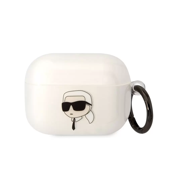 Karl Lagerfeld KLAPHNIKTCT Apple AirPods Pro tok - Fehér