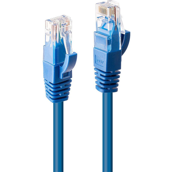 Lindy 48017 netværkskabel Blå 1 m Cat6 U/UTP (UTP)