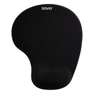 SAVIO MP-01B zselés egérpad fekete (SAVIO MP-01B)