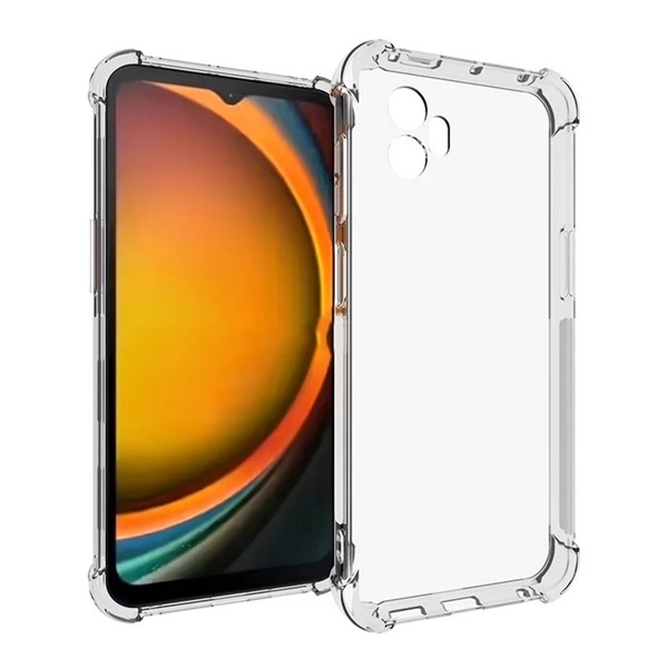 Szilikon telefonvédő (ütésállóság, légpárnás sarok) ÁTLÁTSZÓ Samsung Galaxy Xcover 7 Pro (SM-G766) "Gigapack csomagolás" (GP-170367)