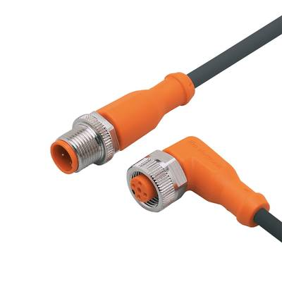 ifm Electronic EVC826 Összekötő vezeték Dugó, egyenes, Alj, hajlított 6 m Pólusszám: 3, 5 1 db