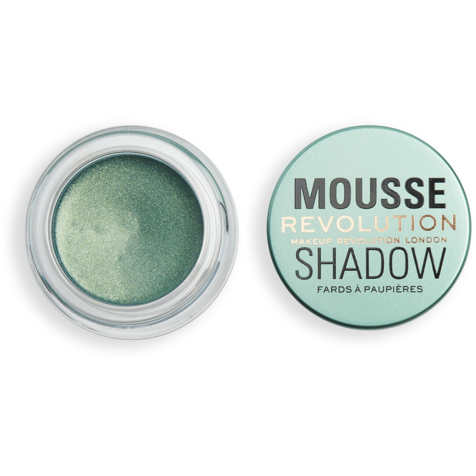 REVOLUTION Mousse Shadow Emerald Green 4g (5057566675024)